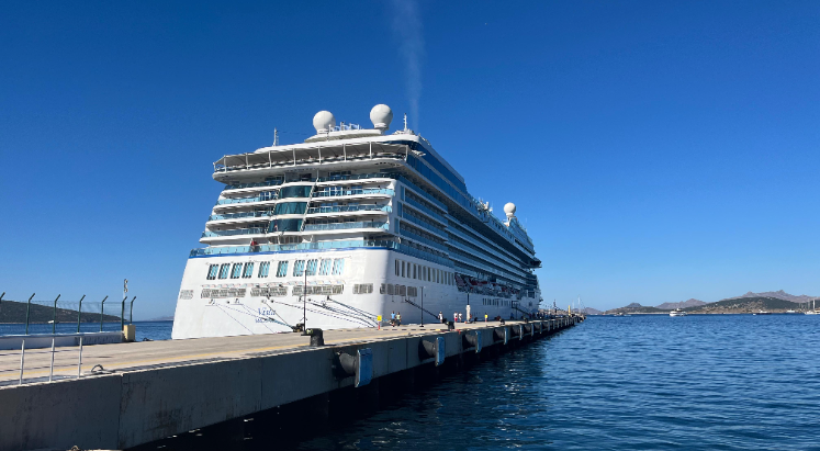 Antalya Limanı’ndan hareket eden gemiyle Bodrum’a bin 191 turist geldi