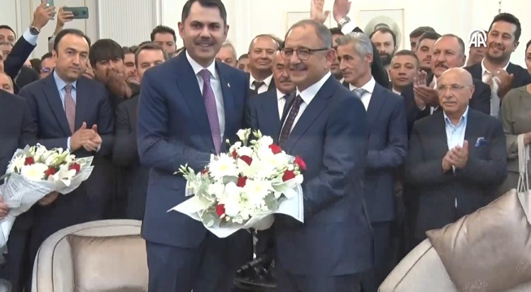 Çevre, Şehircilik ve İklim Değişikliği Bakanlığı'nda devir teslim