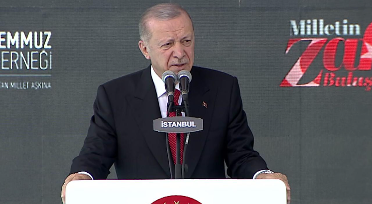 Cumhurbaşkanı Erdoğan’dan 15 Temmuz mesajı