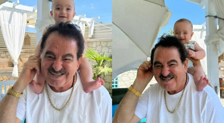 İbrahim Tatlıses soluğu torunlarının yanında aldı