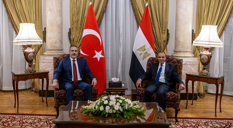 Bakan Fidan, Mısırlı mevkidaşı ile görüştü