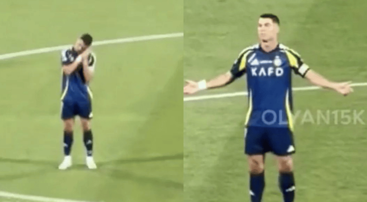 Ronaldo öfkeden çılgına döndü
