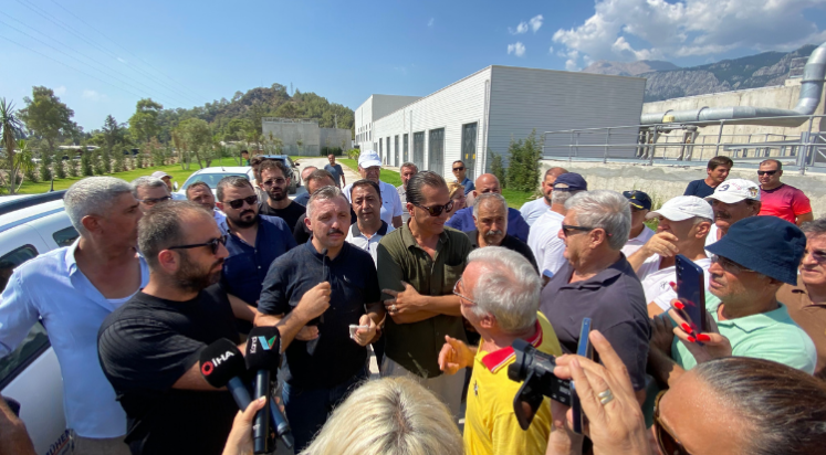 Kemer Çamyuva Atık Su Tesisindeki koku sorunu
