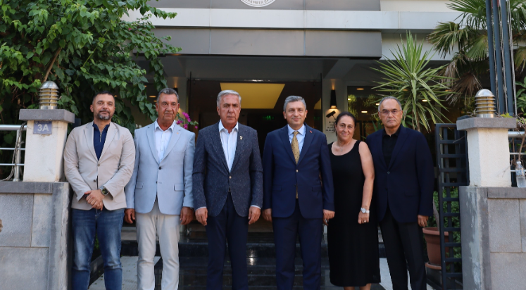 Vali Şahin'den İMEAK Deniz Ticaret Odası Antalya Şubesine ziyaret