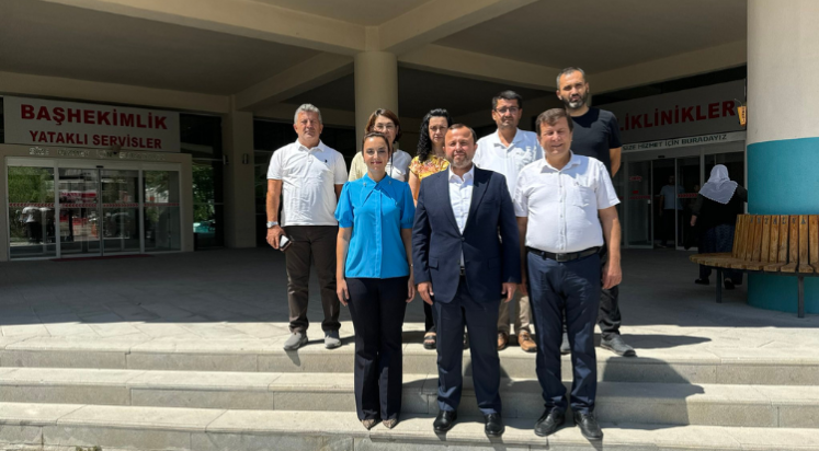 Milletvekili Taş hastaları ziyaret etti