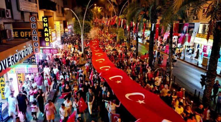 Manavgat'ta 30 Ağustos coşkusu