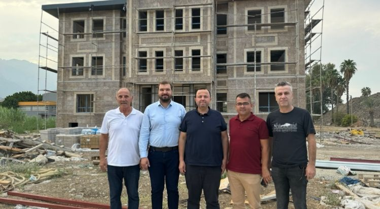 Milletvekili Taş Kemer’de incelemelerde bulundu