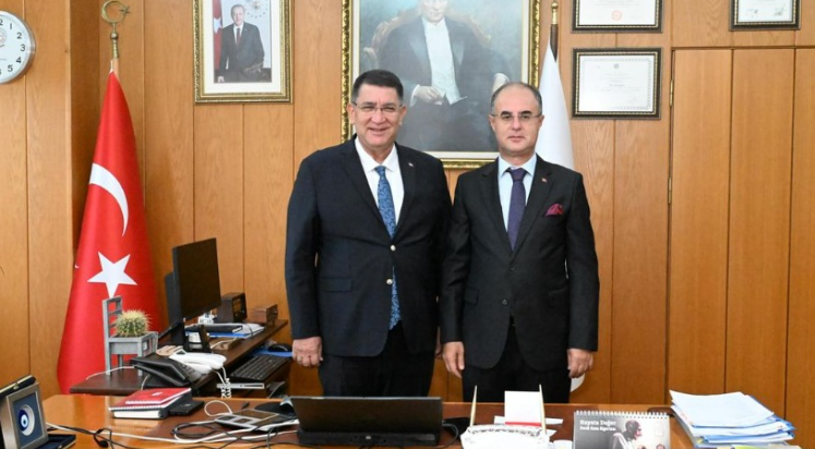 Başkan Dere'den Defterdar Karayılan'a hayırlı olsun ziyareti