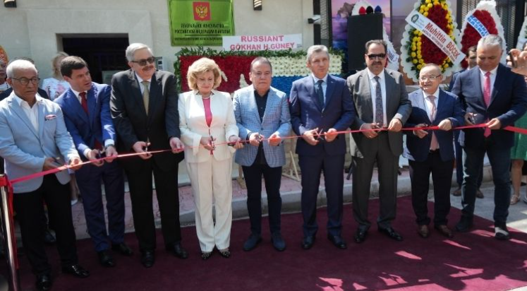 Antalya'da bulunan Rusya Başkonsolosluğu taşındı