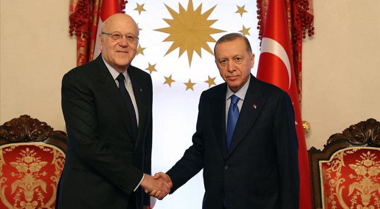 Cumhurbaşkanı Erdoğan, Lübnan Başbakanı ile görüştü