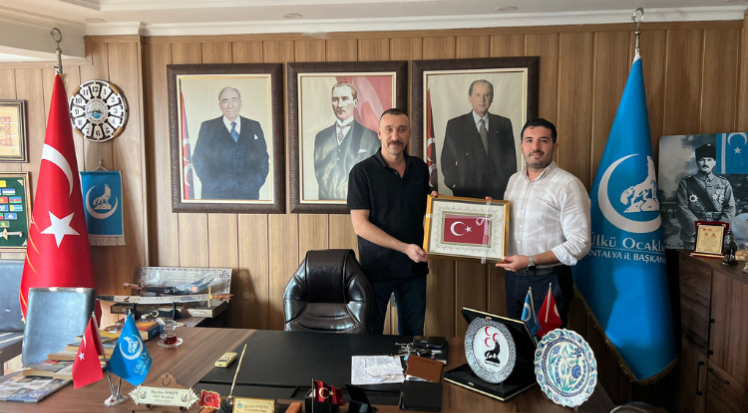 Başkan Alkan’dan Dinçer’e hayırlı olsun ziyareti