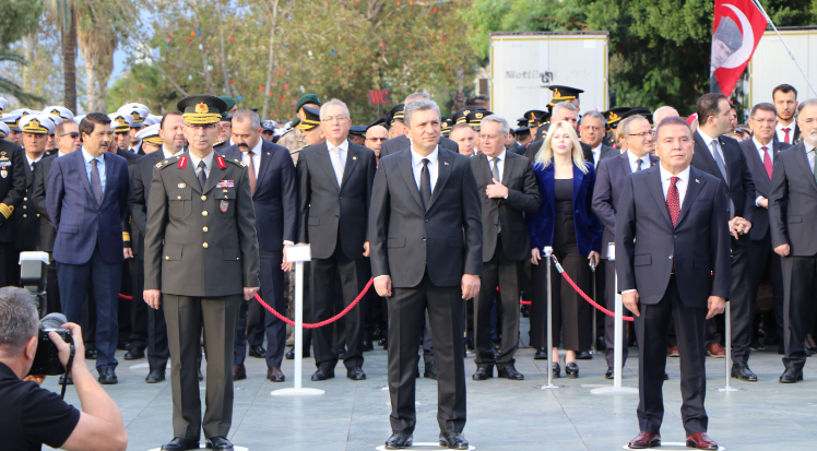Ata’yı saygı ve gururla andık