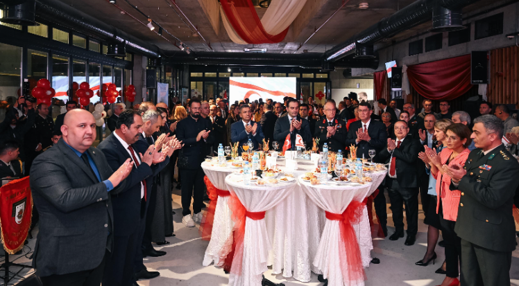 KKTC'nin 41. kuruluş yılı dolayısıyla resepsiyon düzenlendi