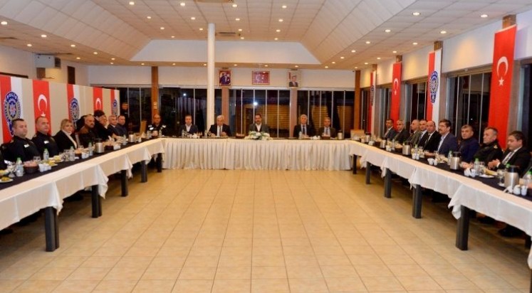 Antalya Emniyet Müdürlüğü'nde veda programı