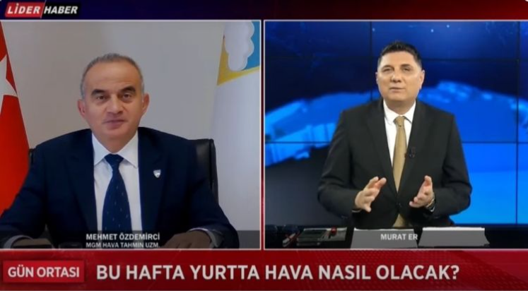 Özdemirci: hava sıcaklıkları mevsim normallerinin üzerinde seyredecek