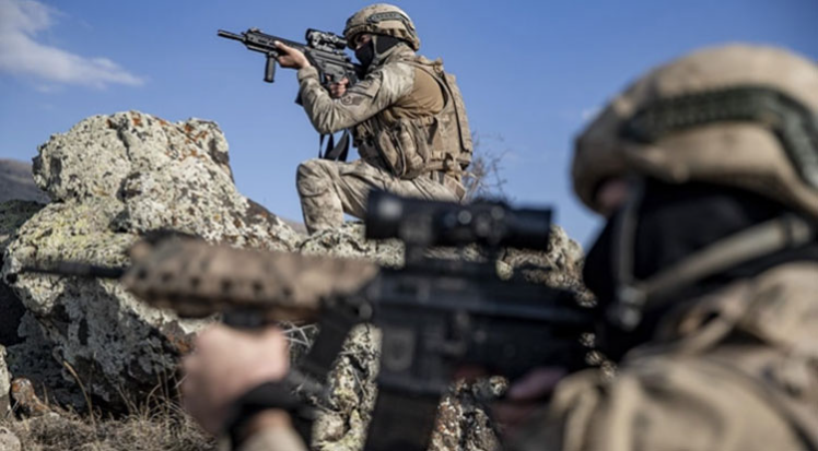 Irak ve Suriye’nin kuzeyinde 15 terörist etkisiz hale getirildi