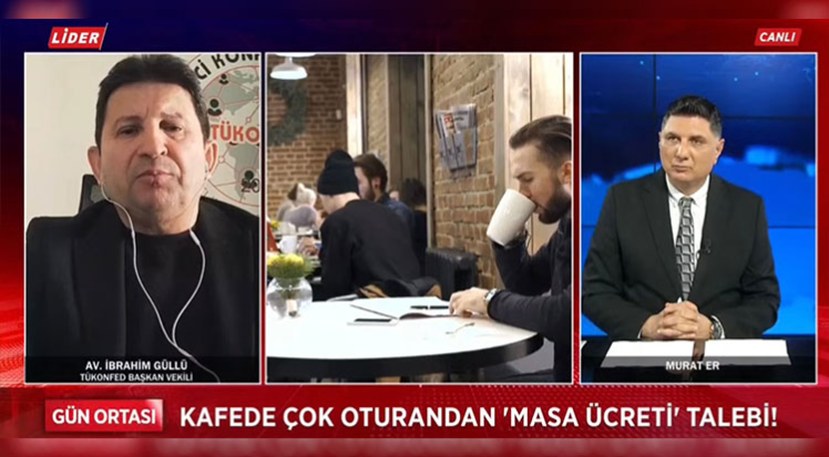 İbrahim Güllü: Masa ücreti almayan işletmeleri tercih edelim