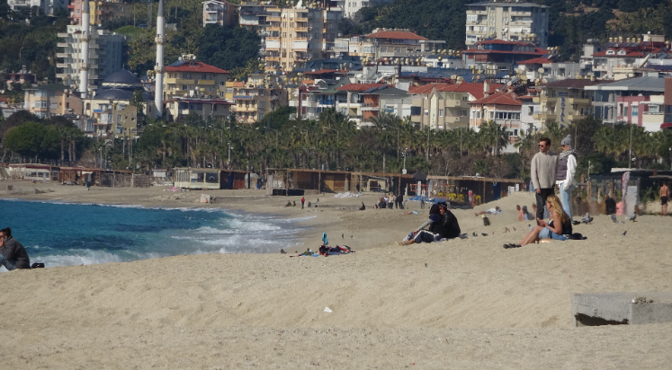 Alanya’da deniz keyfi