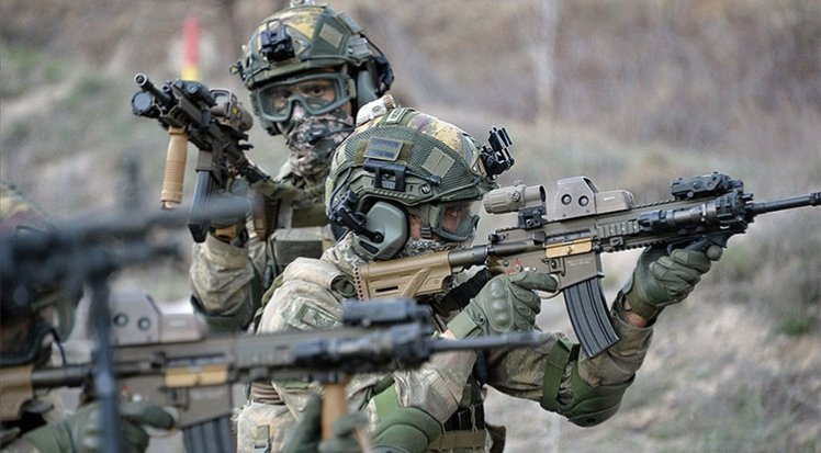 Irak ve Suriye’nin kuzeyinde 8 terörist etkisiz hale getirildi