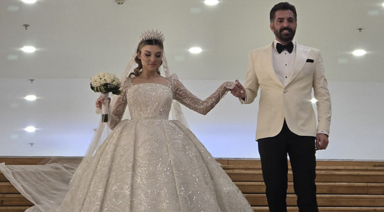 Çelik ve Şahin ailelerinin mutlu günü