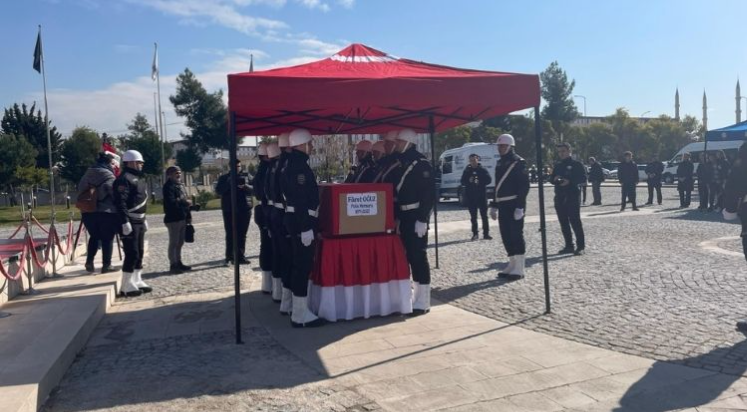 Polis Memuru Fikret Oğuz’a son veda