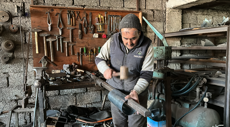 Soba ustası 41 yıldır baba mesleğini sürdürüyor