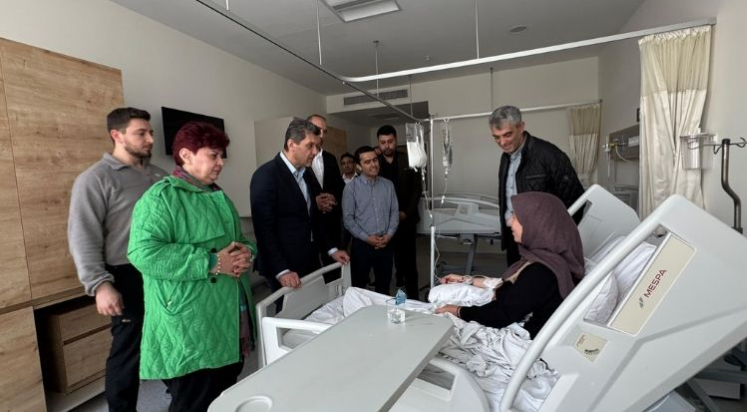Başkan Çetin’den Kumluca Devlet Hastanesine ziyaret