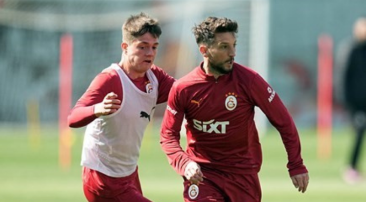 Galatasaray dev derbiye hazırlanıyor