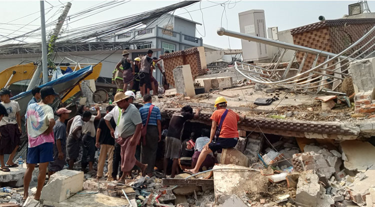 Myanmar’daki depremlerde can kaybı 2 bin 56’ya yükseldi