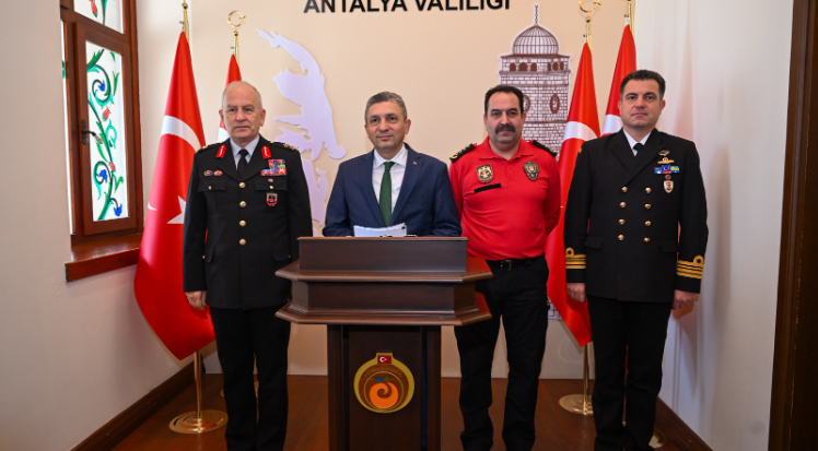Vali Şahin mart ayı asayiş tablosunu açıkladı