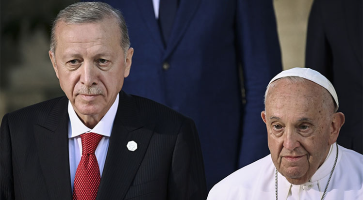 Cumhurbaşkanı Erdoğan’dan Papa için taziye mesajı