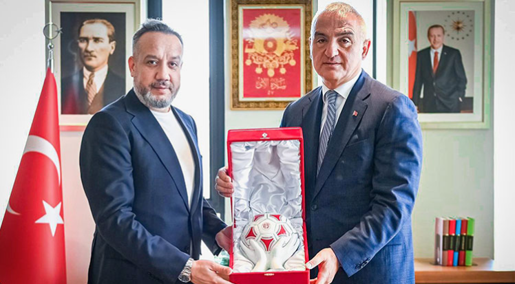 Başkan Boztepe’den Bakan Ersoy’a ziyaret