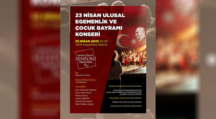 ADSO’dan 23 Nisan’a özel konser