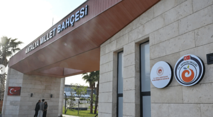 Antalya Millet Bahçesi’nde son rötuşlar