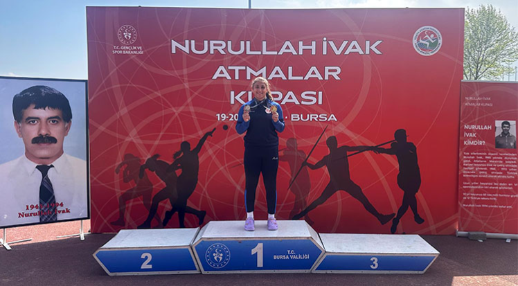 Antalyasporlu sporcudan 2 madalya