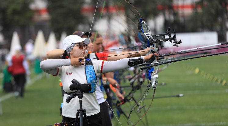 Avrupa Okçuluk Grand Prix'sinin ilk ayağı Antalya'da devam ediyor