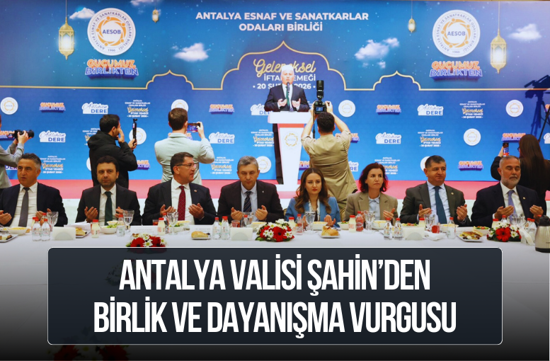 Vali Şahin’den birlik ve dayanışma vurgusu
